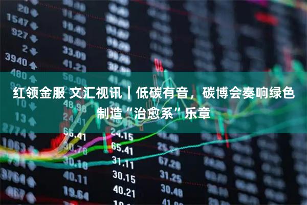 红领金服 文汇视讯｜低碳有音，碳博会奏响绿色制造“治愈系”乐章