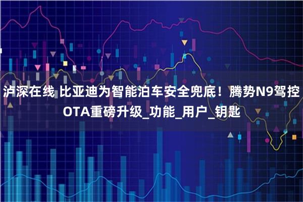 泸深在线 比亚迪为智能泊车安全兜底！腾势N9驾控OTA重磅升级_功能_用户_钥匙